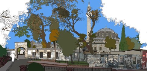 Gazi ahmet pasa mosque istanbul