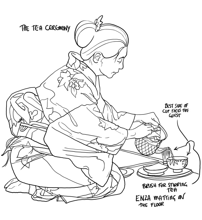 tea ceremony itself