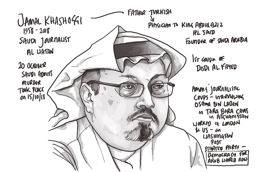 Jamal Khashoggi by TIM