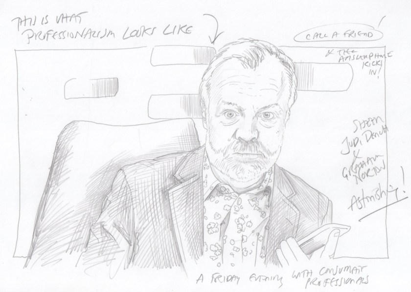 Graham Norton by TIM phoning Judi Dench
